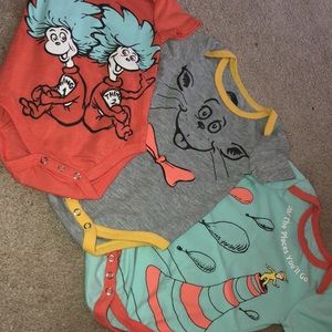 Dr.Seuss onesies